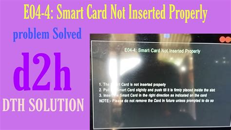 smart card not inserted properly error|smart card is read only.